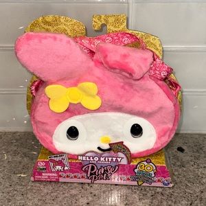 NWT Purse Pets Sanrio Hello Kitty My Melody Interactive Pet Toy Crossbody Purse